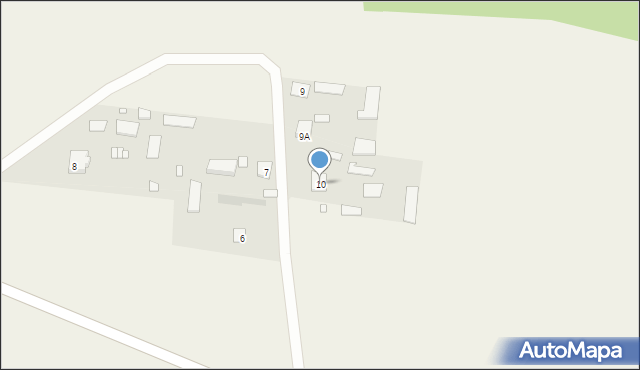 Zahajki, Zahajki, 10, mapa Zahajki