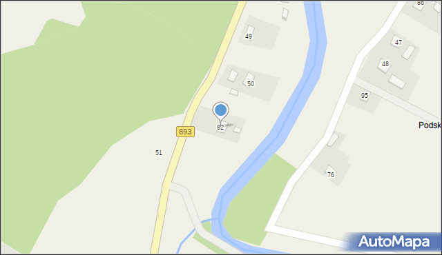 Zahoczewie, Zahoczewie, 82, mapa Zahoczewie