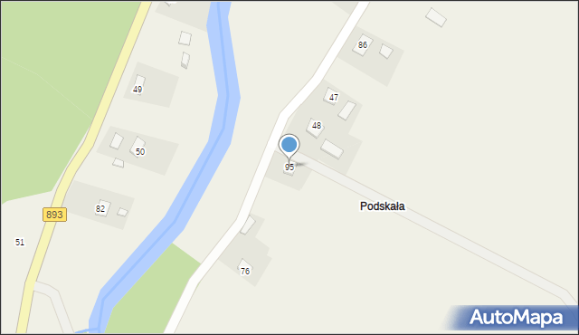 Zahoczewie, Zahoczewie, 95, mapa Zahoczewie