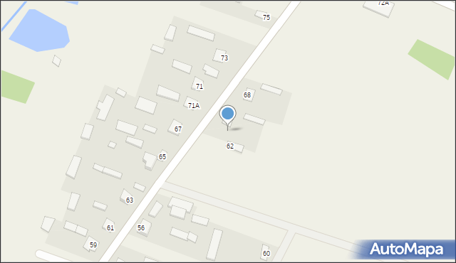 Zahorów, Zahorów, 64, mapa Zahorów