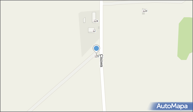 Zajączek, Zajączek, 12b, mapa Zajączek