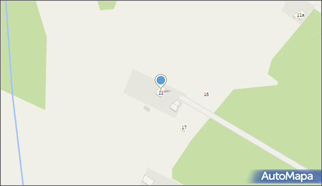 Zajączek, Zajączek, 11, mapa Zajączek