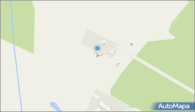 Zajączek, Zajączek, 26, mapa Zajączek