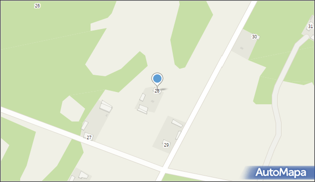 Zajączków, Zajączków, 28, mapa Zajączków
