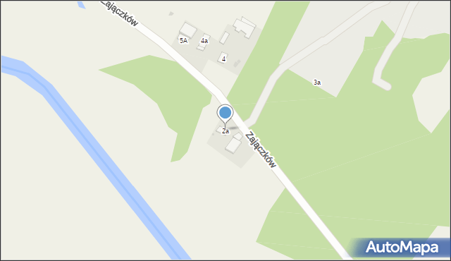 Zajączków, Zajączków, 2a, mapa Zajączków