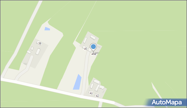 Zajączków, Zajączków, 40a, mapa Zajączków