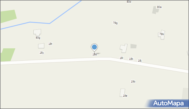 Zajączków, Zajączków, 18o, mapa Zajączków