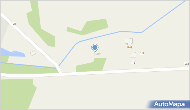 Zajączków, Zajączków, 18zc, mapa Zajączków