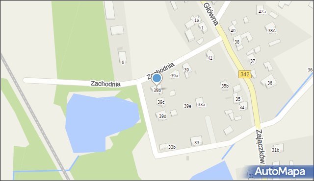 Zajączków, Zajączków, 39b, mapa Zajączków