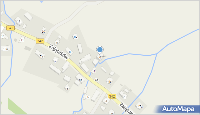 Zajączków, Zajączków, 6, mapa Zajączków