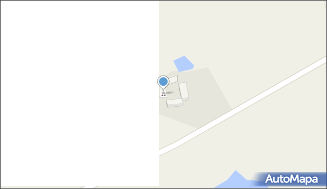 Zajączkówko, Zajączkówko, 11, mapa Zajączkówko