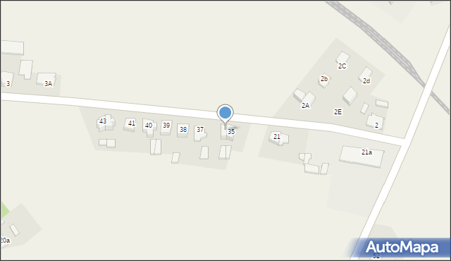 Zajączkowo, Zajączkowo, 36, mapa Zajączkowo