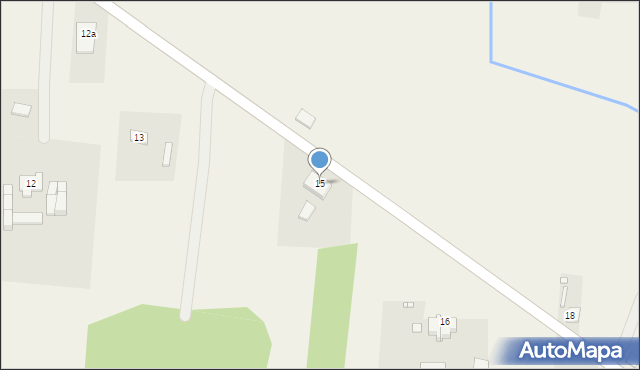 Zajączkowo, Zajączkowo, 15, mapa Zajączkowo