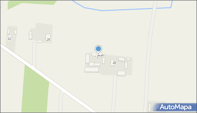 Zajączkowo, Zajączkowo, 27, mapa Zajączkowo