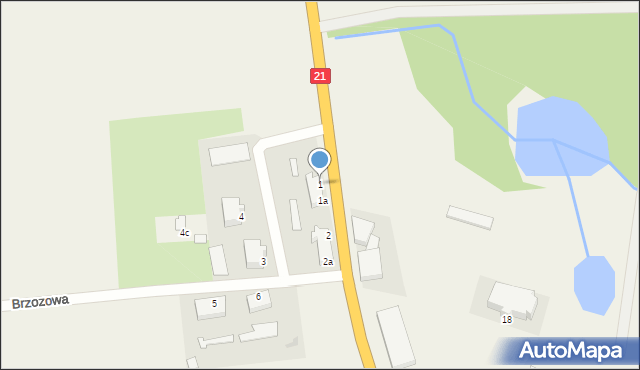 Zajączkowo, Zajączkowo, 1, mapa Zajączkowo