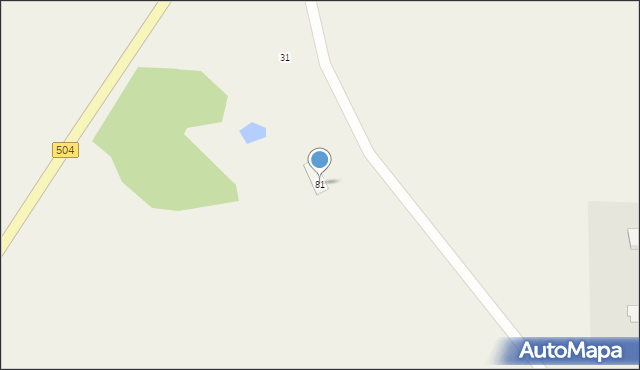 Zajączkowo, Zajączkowo, 81, mapa Zajączkowo