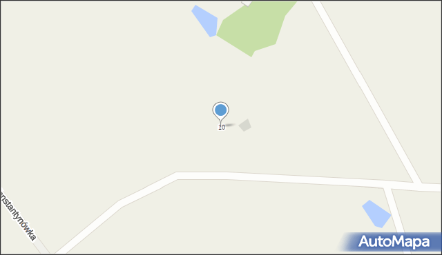 Zajączkowo-Folwark, Zajączkowo-Folwark, 10, mapa Zajączkowo-Folwark