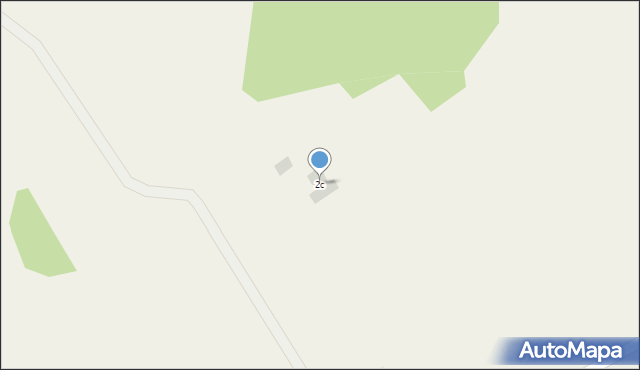 Zajączkowo-Folwark, Zajączkowo-Folwark, 2c, mapa Zajączkowo-Folwark