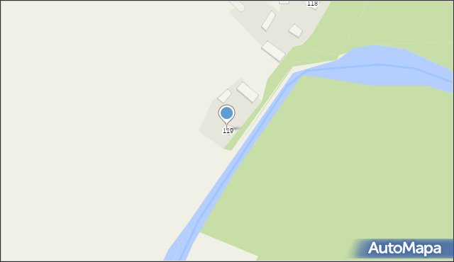 Zajęczniki, Zajęczniki, 119, mapa Zajęczniki