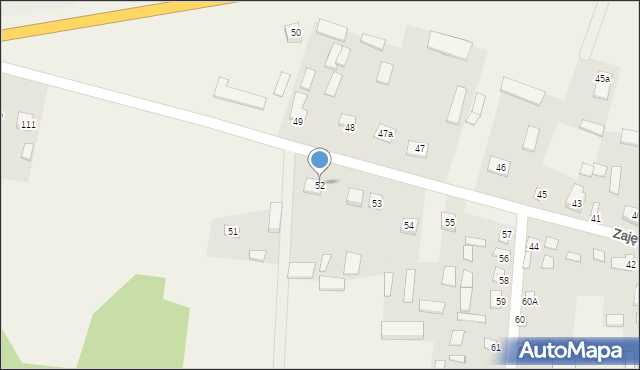 Zajęczniki, Zajęczniki, 52, mapa Zajęczniki