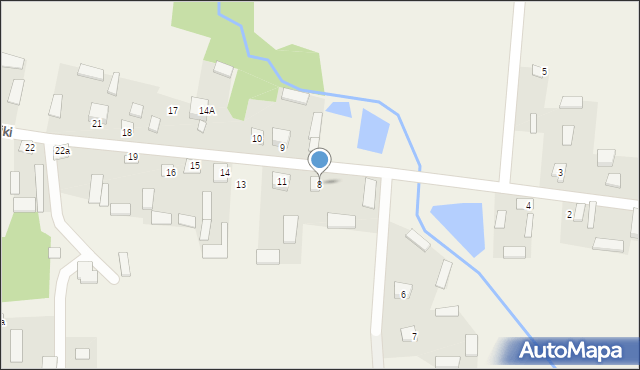 Zajęczniki, Zajęczniki, 8, mapa Zajęczniki