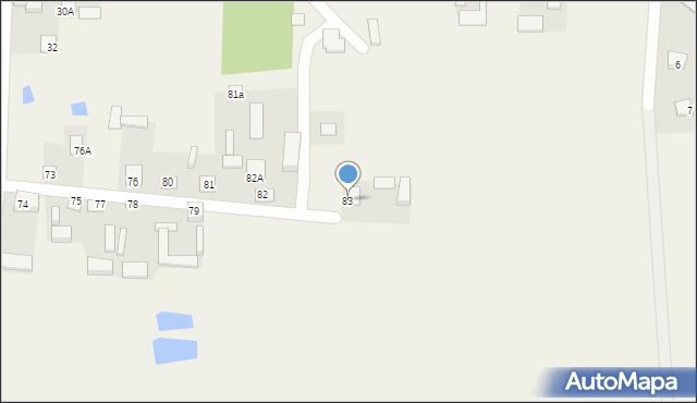 Zajęczniki, Zajęczniki, 83, mapa Zajęczniki