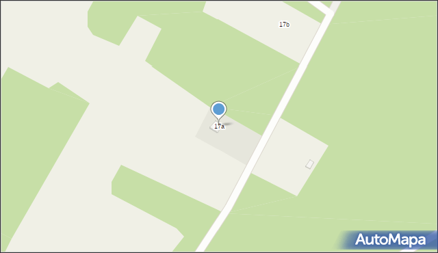 Zajezierce, Zajezierce, 17a, mapa Zajezierce