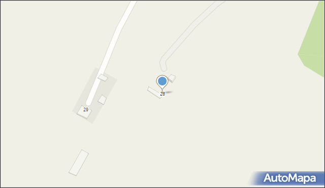 Zajezierce, Zajezierce, 28, mapa Zajezierce