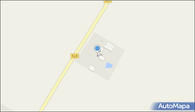 Zajezierze, Zajezierze, 30, mapa Zajezierze