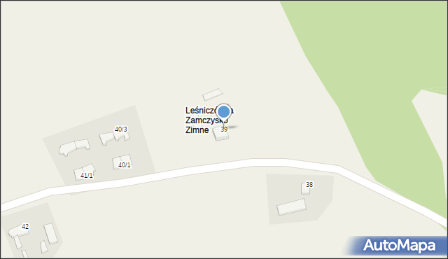 Zajezierze, Zajezierze, 39, mapa Zajezierze