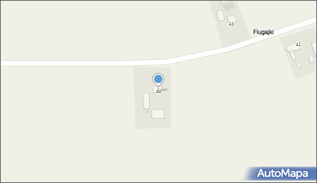 Zajezierze, Zajezierze, 44, mapa Zajezierze