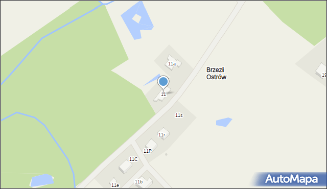 Zajezierze, Zajezierze, 11, mapa Zajezierze