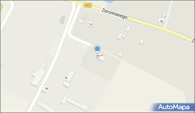 Zajezierze, Zajezierze, 15, mapa Zajezierze