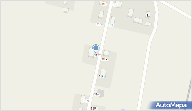 Zajezierze, Zajezierze, 31J, mapa Zajezierze