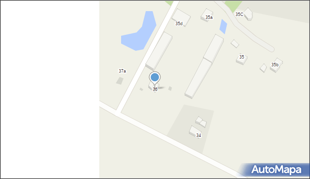 Zajezierze, Zajezierze, 36, mapa Zajezierze