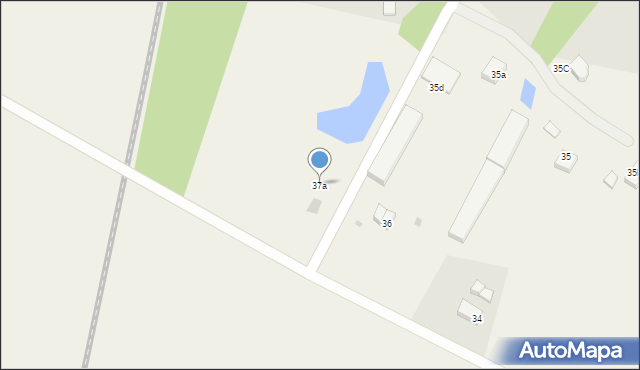 Zajezierze, Zajezierze, 37a, mapa Zajezierze