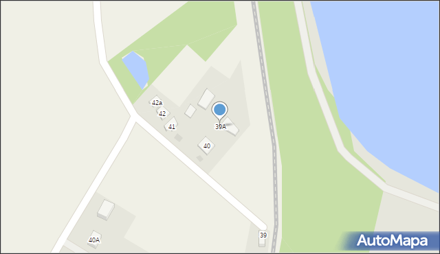 Zajezierze, Zajezierze, 39A, mapa Zajezierze
