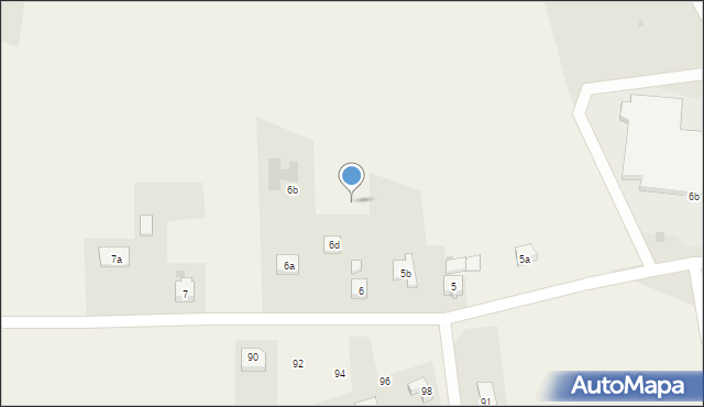 Zajezierze, Zajezierze, 6c, mapa Zajezierze