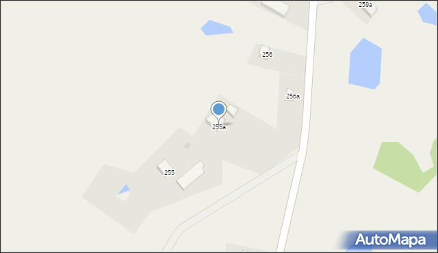 Zajezierze, Zajezierze, 255a, mapa Zajezierze