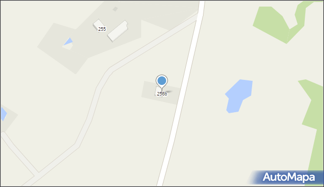 Zajezierze, Zajezierze, 256b, mapa Zajezierze