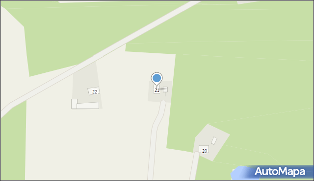 Zajezierze, Zajezierze, 21, mapa Zajezierze