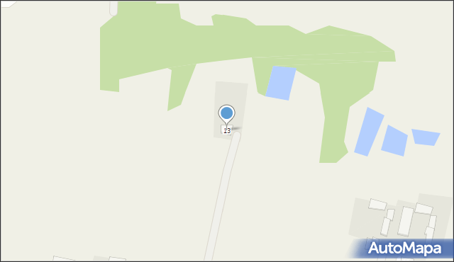 Zakalinki, Zakalinki, 13, mapa Zakalinki