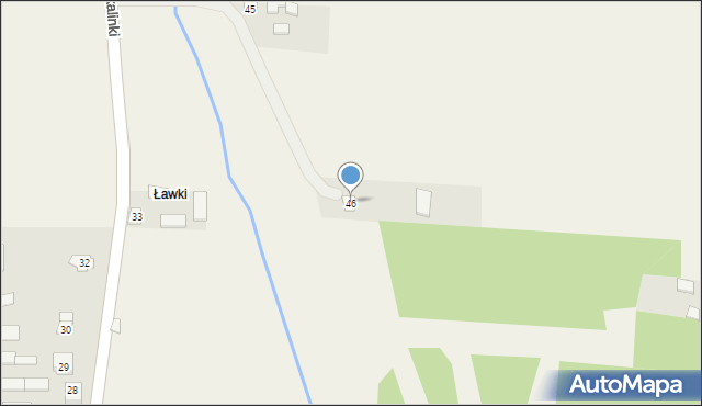 Zakalinki, Zakalinki, 46, mapa Zakalinki