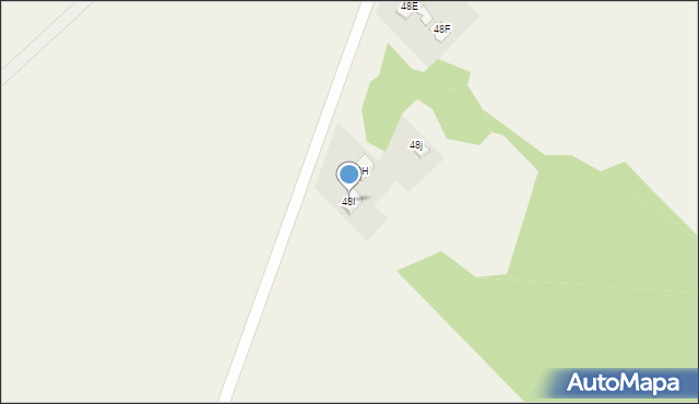 Żaków, Żaków, 48I, mapa Żaków