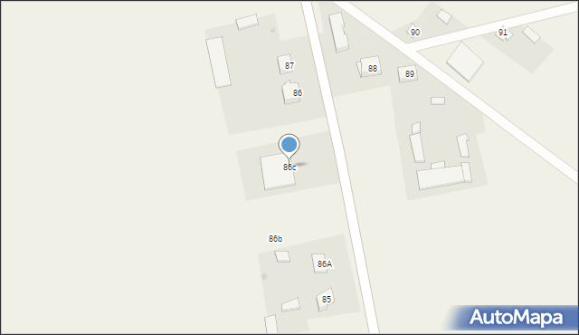 Zakrze, Zakrze, 86c, mapa Zakrze