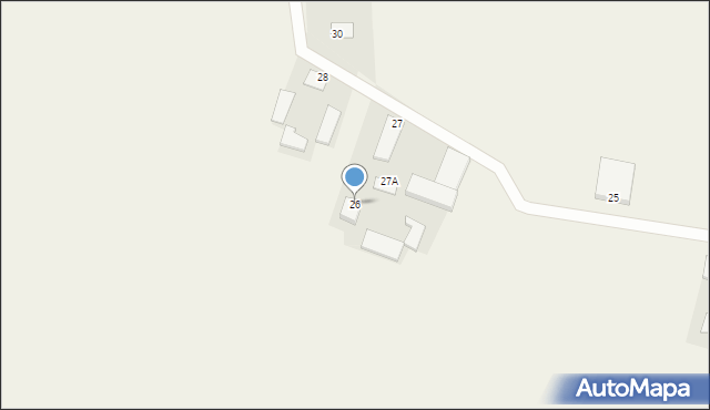 Zakrzew, Zakrzew, 26, mapa Zakrzew