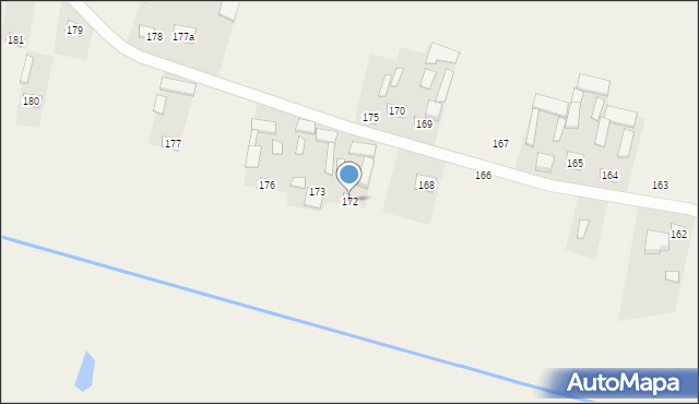 Zakrzew, Zakrzew, 172, mapa Zakrzew