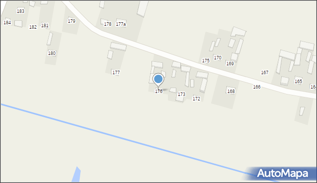 Zakrzew, Zakrzew, 176, mapa Zakrzew