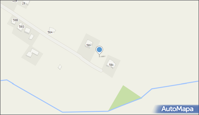 Zakrzew, Zakrzew, 58j, mapa Zakrzew