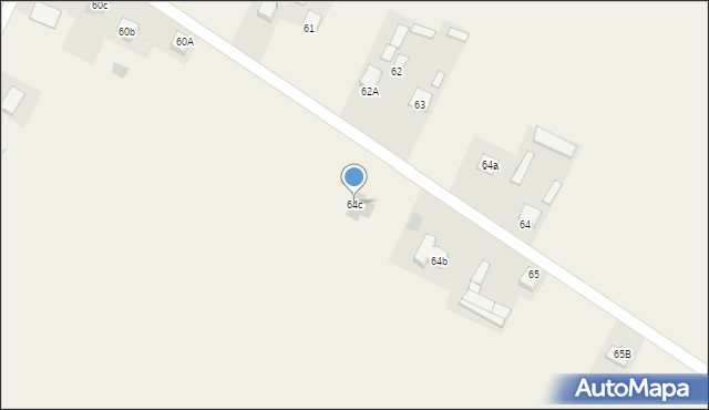 Zakrzew, Zakrzew, 64c, mapa Zakrzew